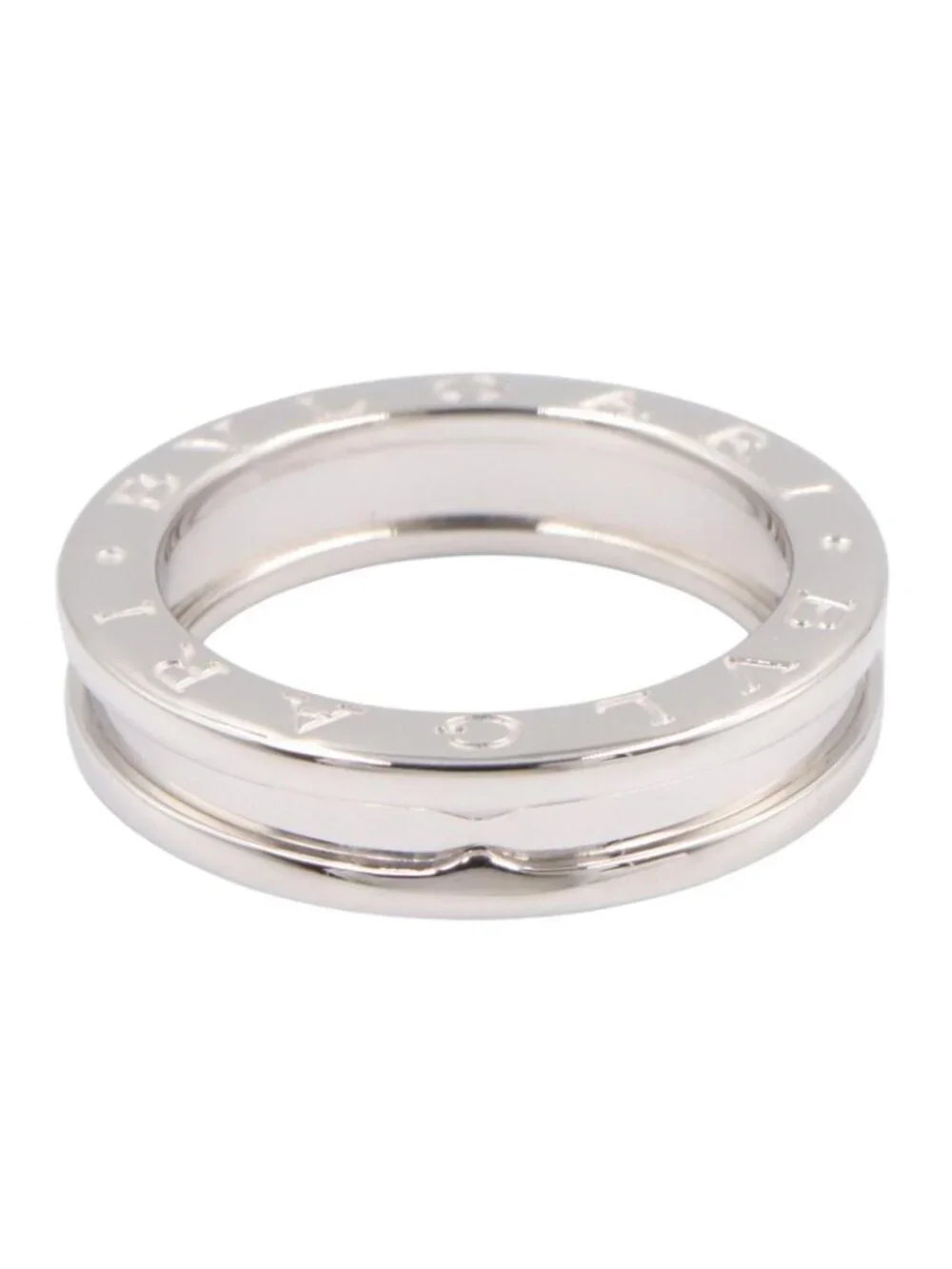 Bvlgari Ring B-zero One Band 18k White Gold
